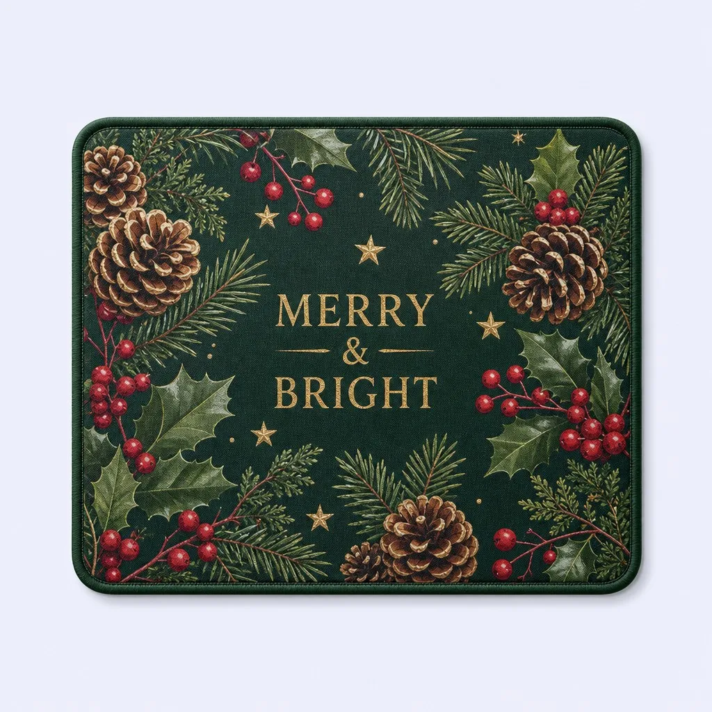 Merry and Bright Pine and Berries