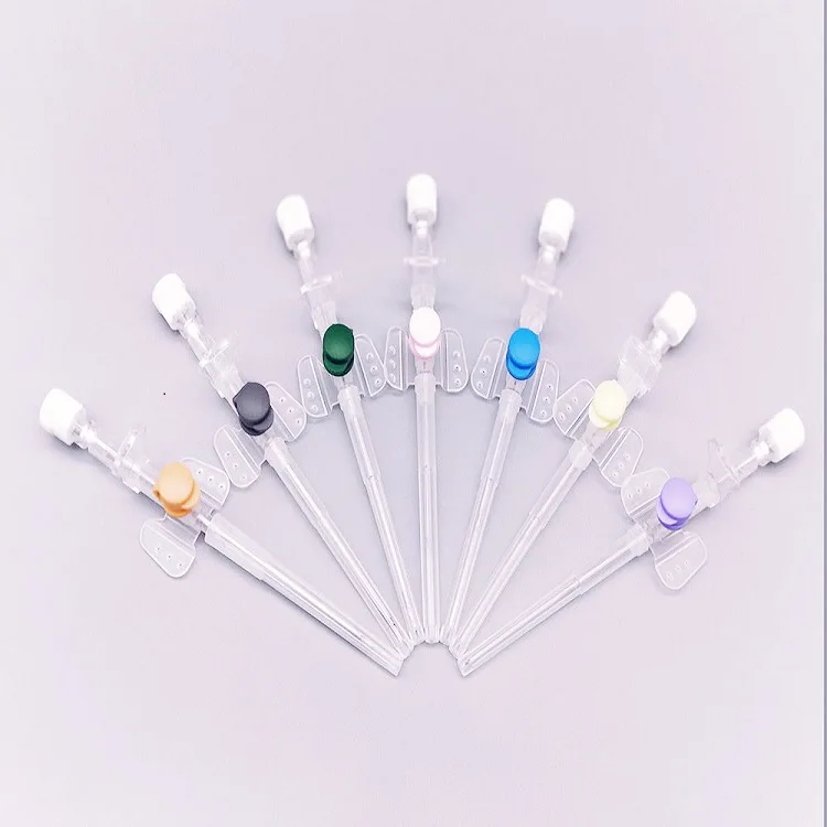 
Iv cannula catheter with injection port 