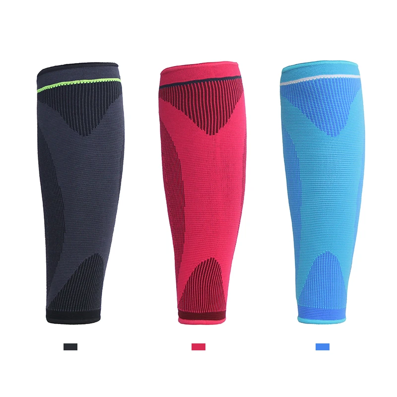 

Wemade hot sale custom compression calf sleeve, Red,green,black
