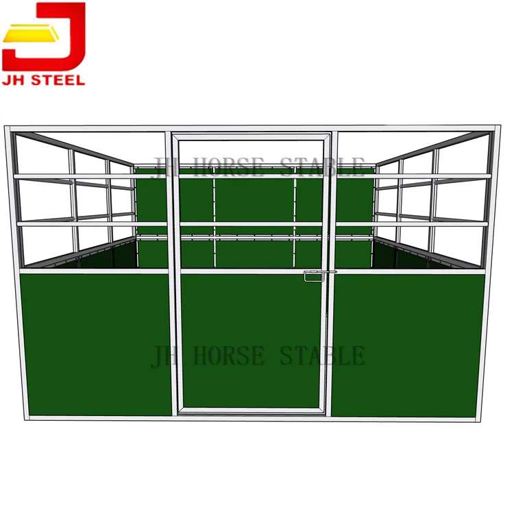 

Professional RangeTemporary Horse Stable With Swingl Door