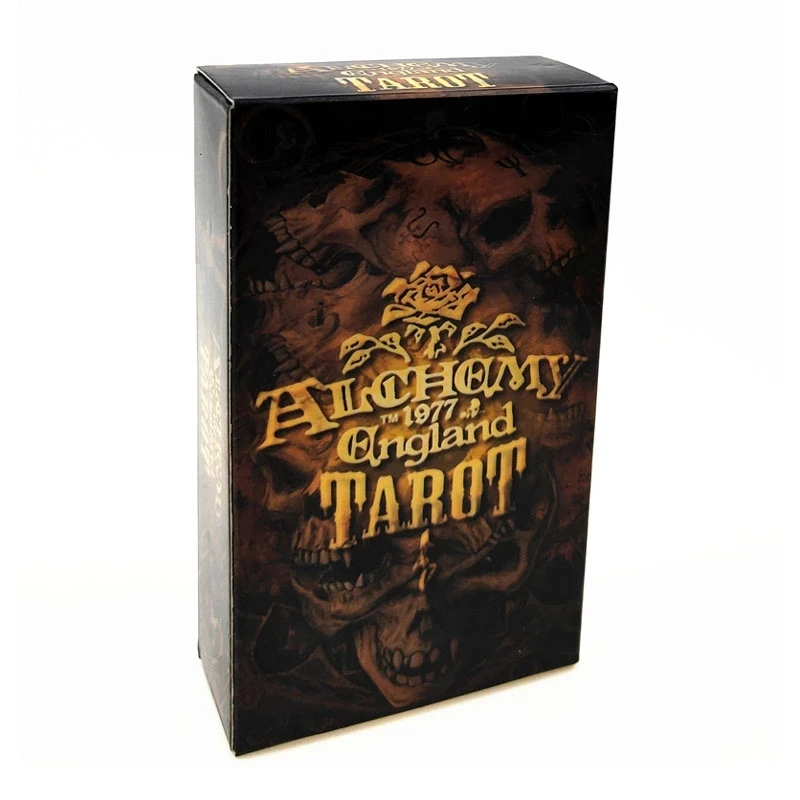 

78 Cards Alchemies 1977 England Tarots Cards Deck Oracle Playing Card Board Game