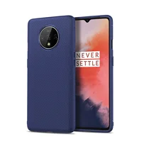 

2020 unique Carbon fiber Diagonal stripes Mobile Phone Bags Rubber TPU waterproof phone case For OnePlus 7t case