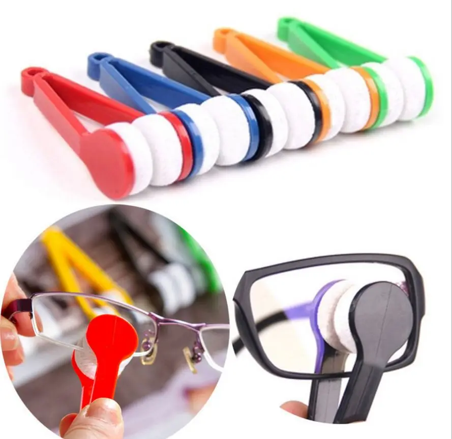 

Multiful Colors Glasses Eyeglass Microfiber Cleaner Glasses Eyeglass Spectacles Cleaner Spectacle Glasses Clean, Black,yellow, blue, green ,red