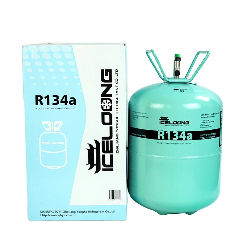 Refrigerant Gas R134a In 50lb/22.7kg Cylinder Buy Refrigerant,134a