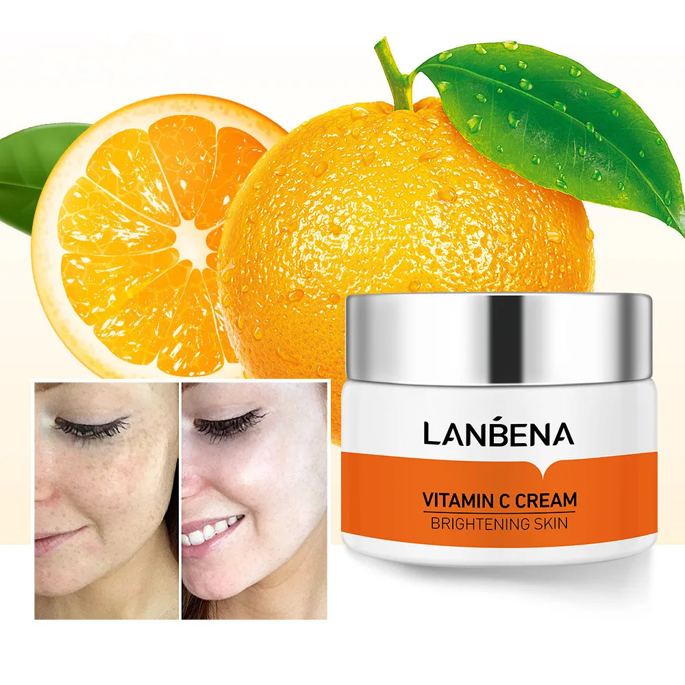 

LANBENA Organic Vitamin C Cream Brightening Skin Whitening Face Cream