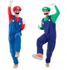 Halloween Adults Cosplay Costumes Cartoon Animation Mario Costumes Super Mario Suit