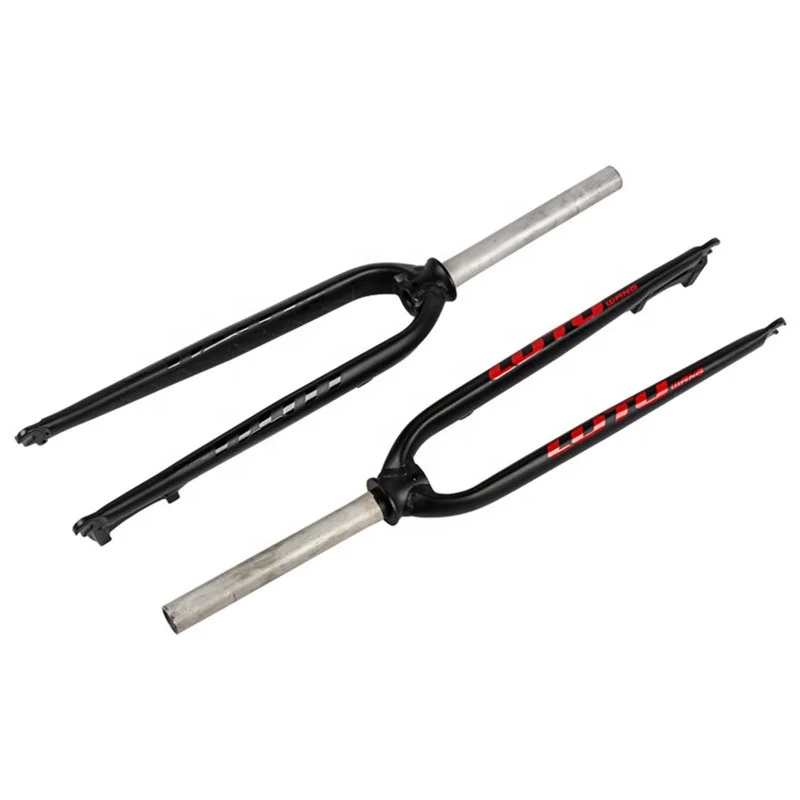 

Best selling authentic dual disc brake fork foe e bikes 26 29 fork, Black/red