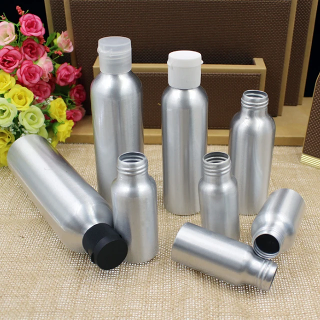 
Hengjian 30ml 50ml 100ml 120ml 150ml 200ml 250ml 500ml Aluminum Shampoo Shower Gel Container With Flip Cap 
