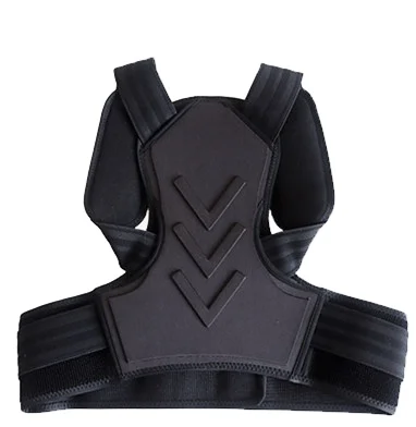

2021 in stock hot sale back massage EVA support back straightening support belt posture corrector, Black