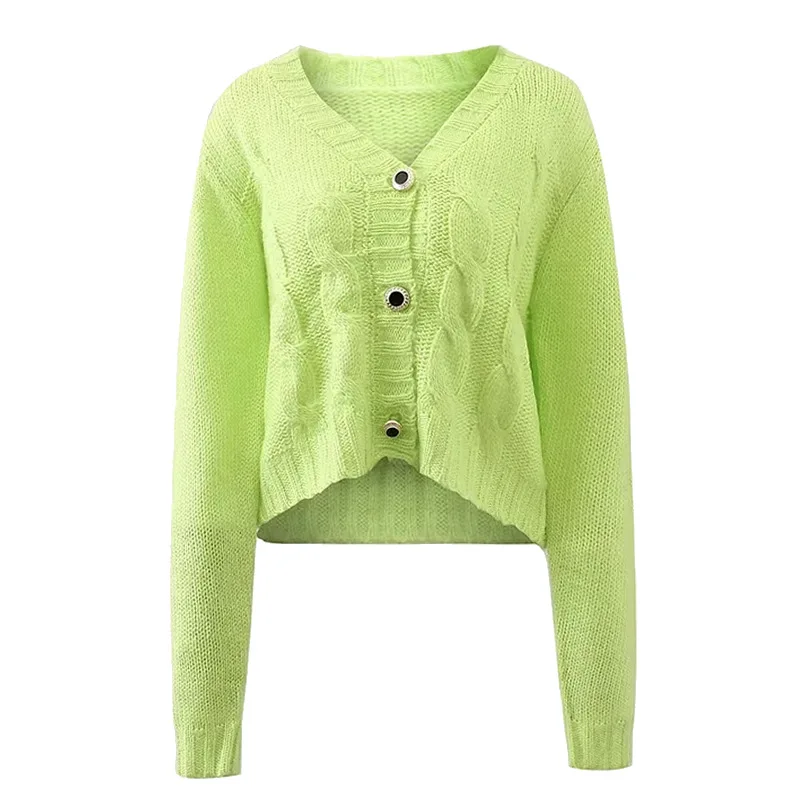 

2020 New Arrivals Autumn collection Women Long sleeve Loose knitted ladies cardigan