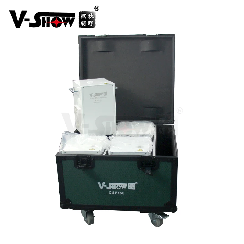 

flightcase hold 4 for 750W cold spark wedding Firework machine remote Control spark machine for the wedding Event, Black/white