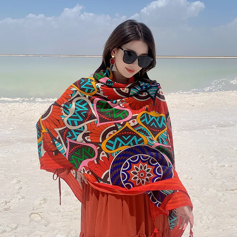 

Wholesale Hijabs 100 Cotton Voile Printing Best Quality Soft Instant Cotton Hijab Shawl Scarf Printed Sunscreen Beach Towel