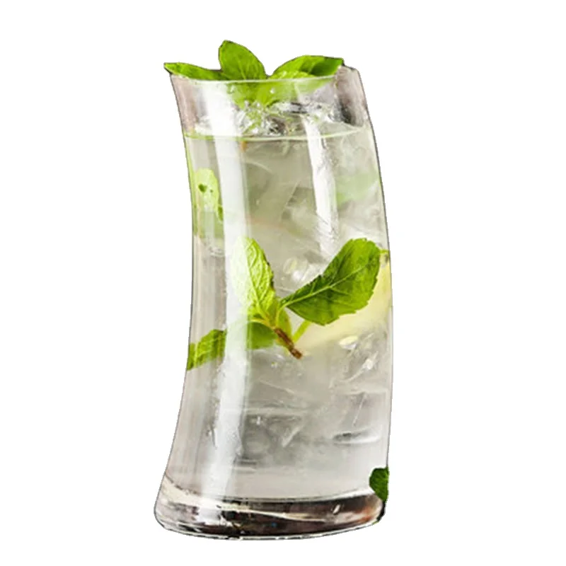

INS Hot Creative Crystal Lemon Drinking Water Juice Glass, Customized color