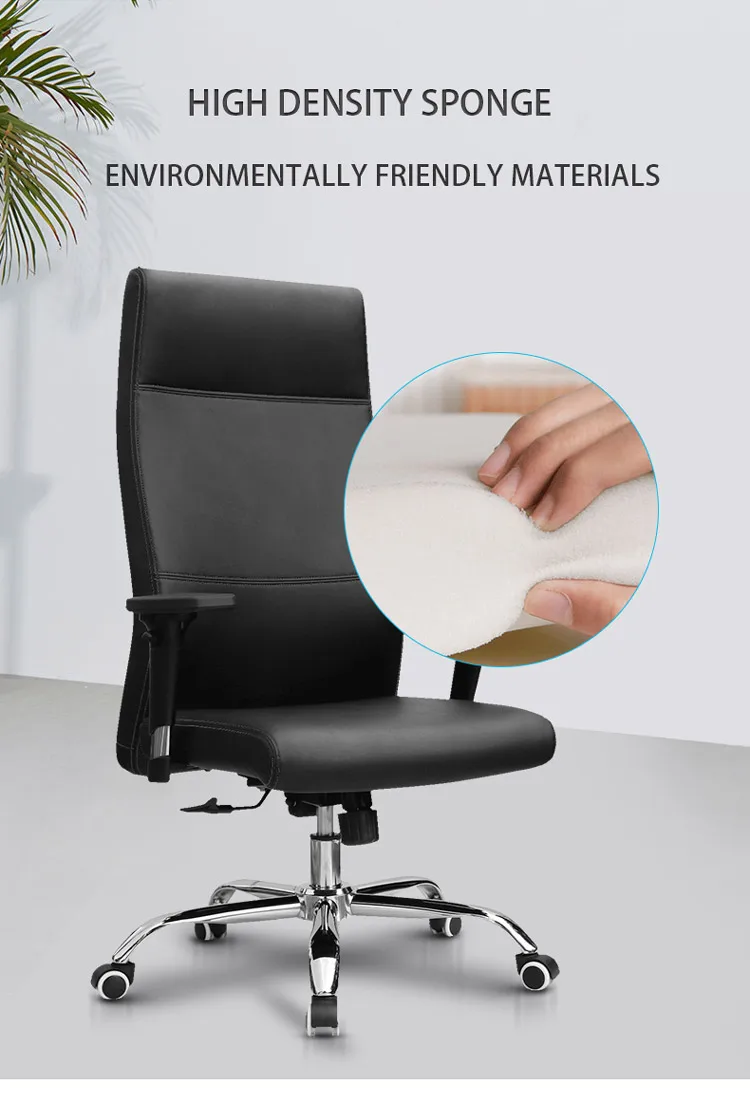 Dious office ergonomic revolving PU leather chair