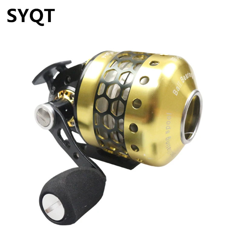 

PX35 Metal Fish Shooting Wheel Inner Line Closed Wheel Slingshot Fishing Compound Bow And Line Fishing Reel
