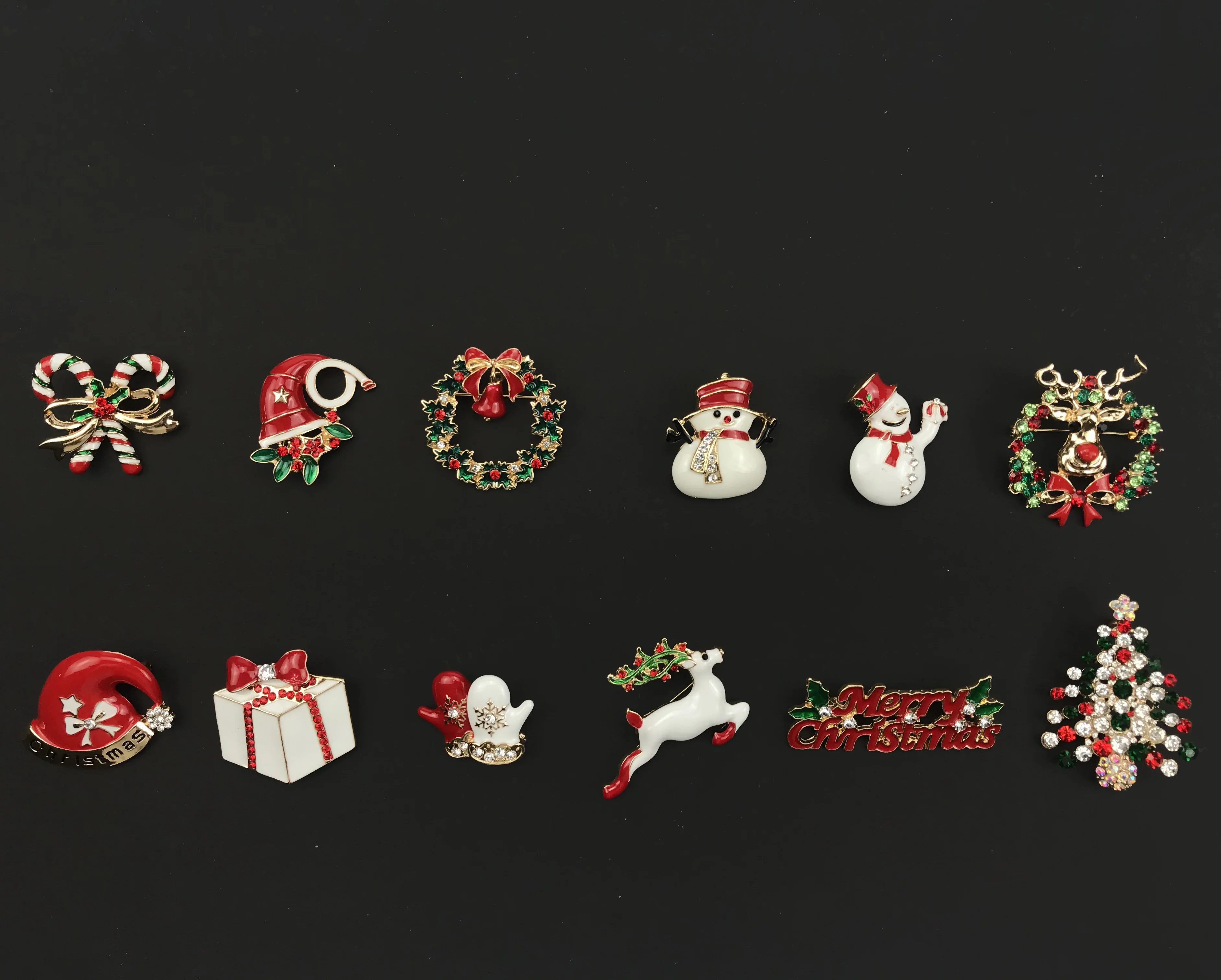 

Metal decorative clasp Rhinestone diamond clog shoe accessories kids girls ornaments Christmas gifts
