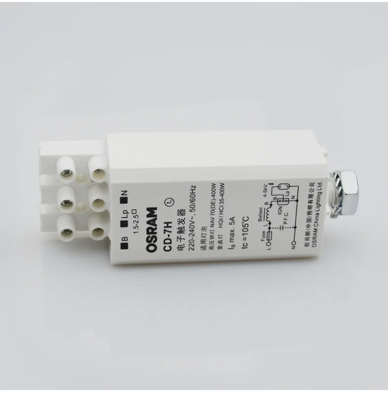 Osramcd7h Electronic Ignitor 220240v 400w Electronic Ignitor For Hps