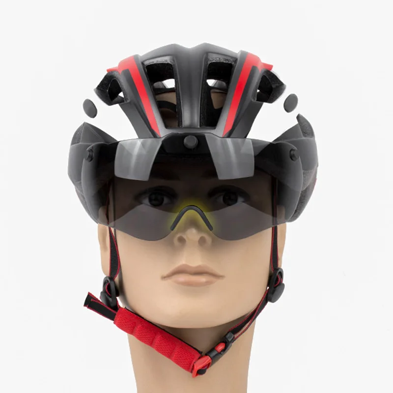 

Magnetic Installation Cycling Helmet Integrated Helmet Integrally Molded bicycle Helmet safety