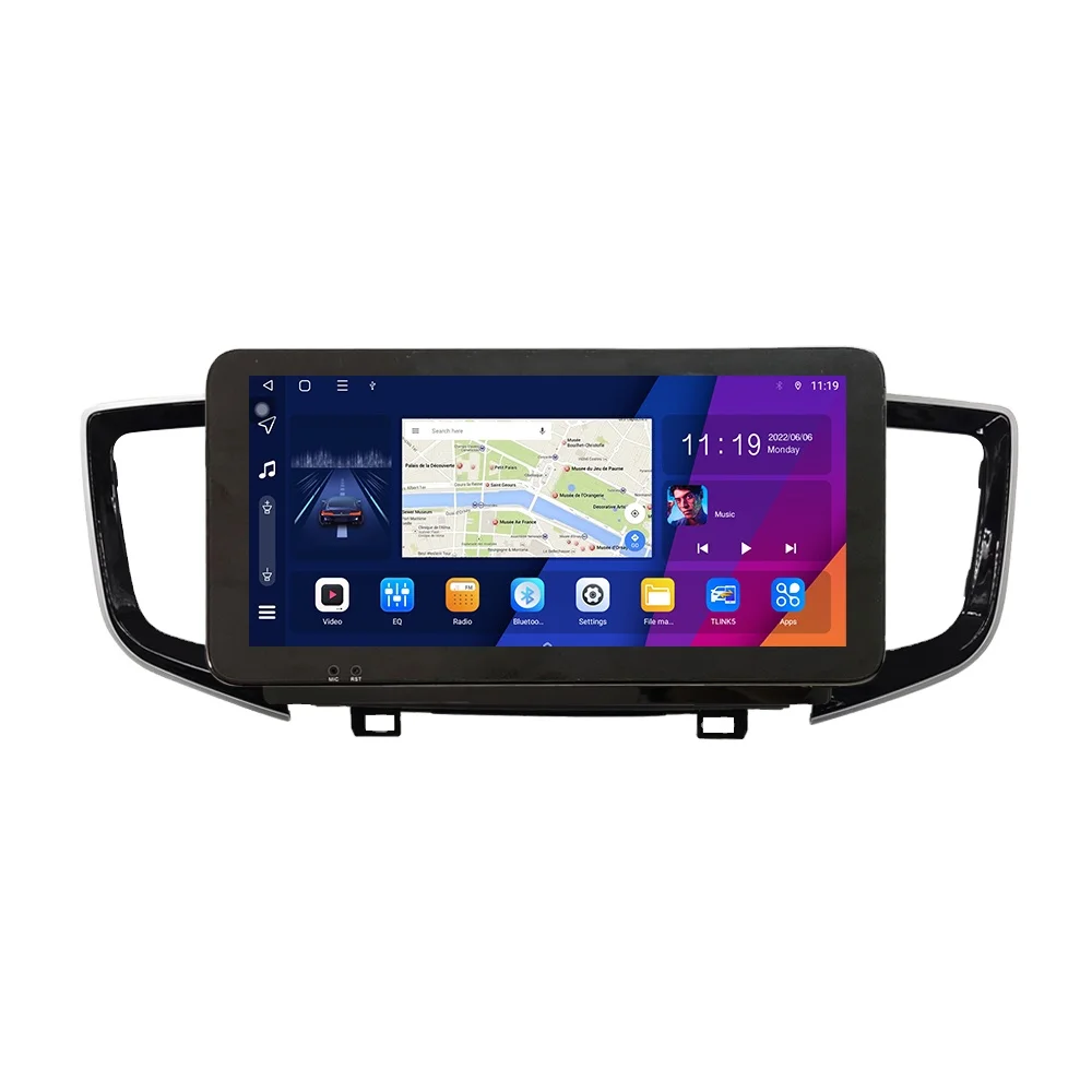 

For HONDA PILOT 2016-2021 UV 10.33 inch QLED Screen Headunit Device Double 2 Din Car Stereo GPS Navigation Android Car Radio