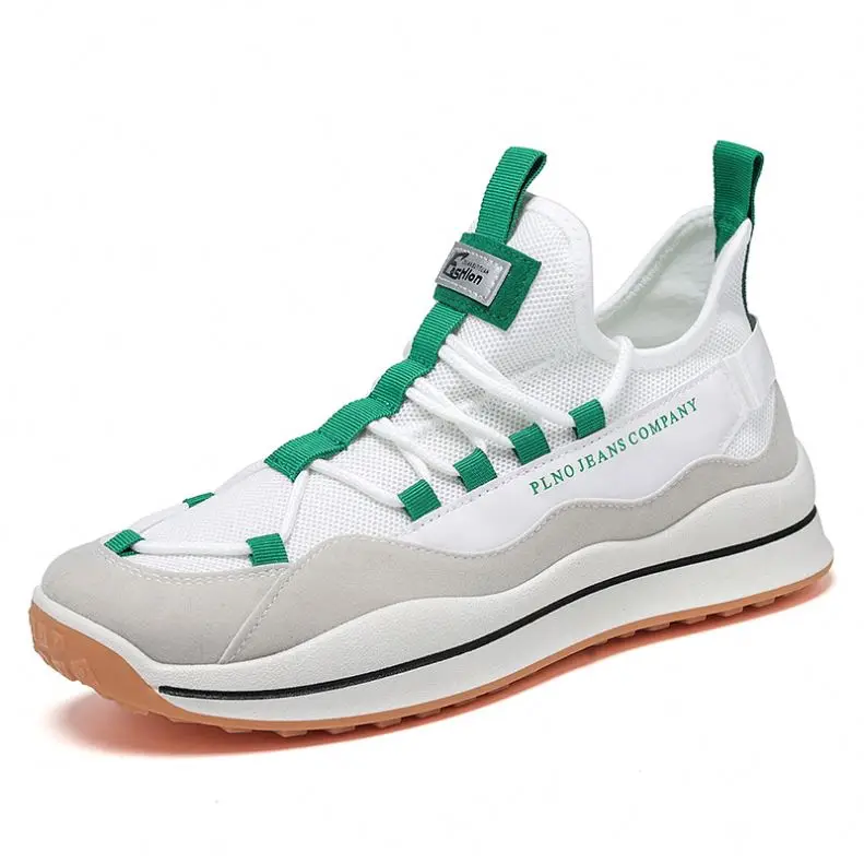 

Factory Wholesale Men Sneakers Casual Breathable Leather Comfort Running Sport Shoes 2021, Optional