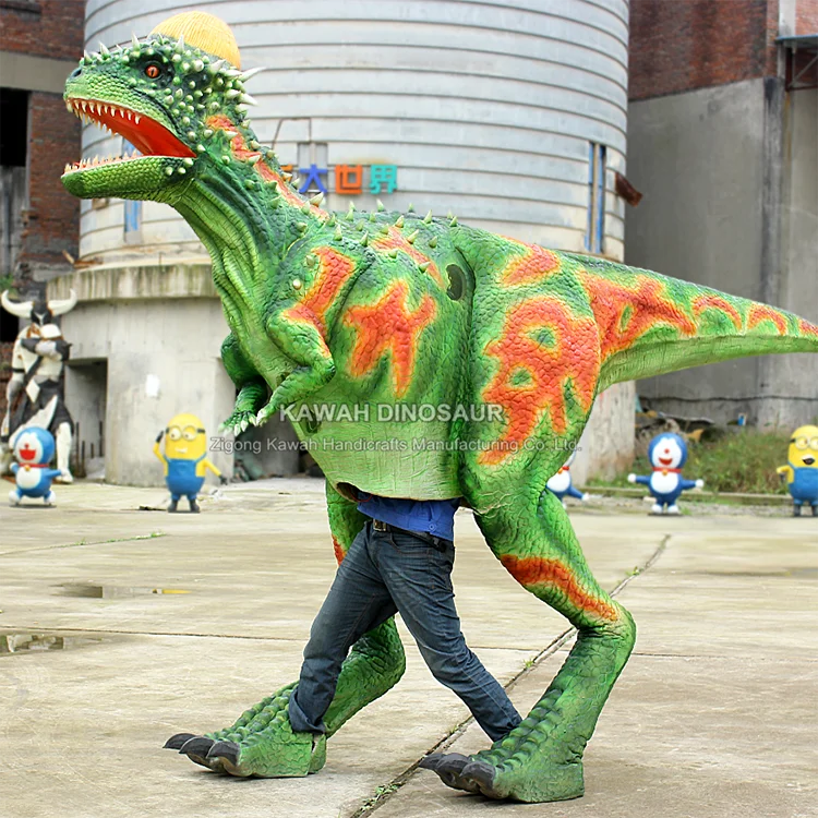 

Amusement Park Equipments Realistic Dinosaur Costume for Sale Pachycephalosaur