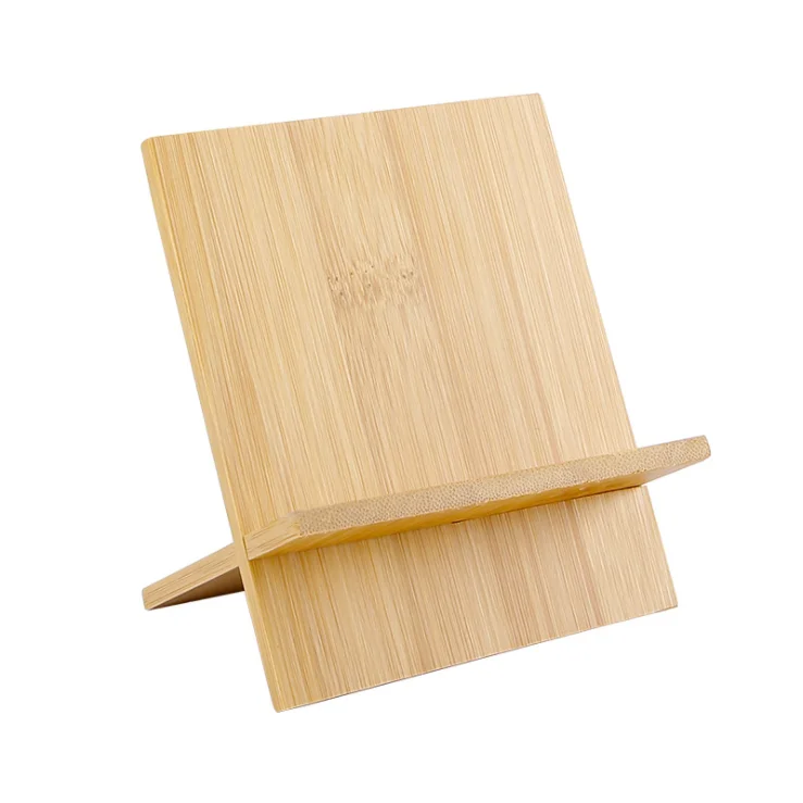 

Customized 2022 Hot Selling Bamboo Mobile Phone Reading Table Stand Watch Stand Tablet Stand