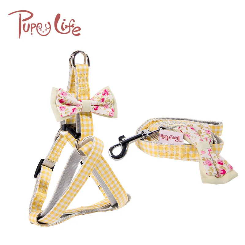 

Wholesale Dog Nylon Leash Custom Logo Dog Cat Modern Harness And Leash For Walking, Picture showed