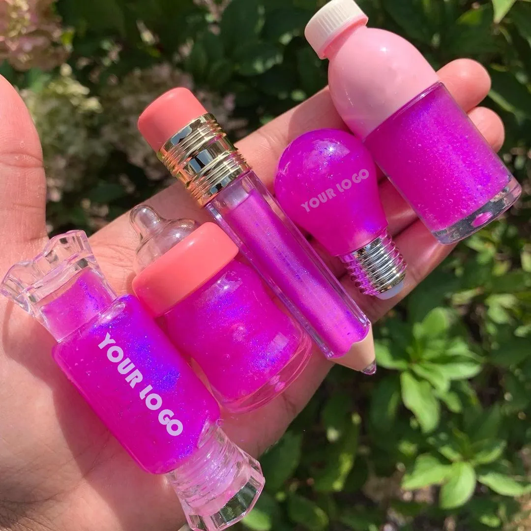 

Lipgloss Base Kids Rainbow Max Scented Transparent Little Girl Fruit Oil Cheap Labels Make Your Own Lip Gloss