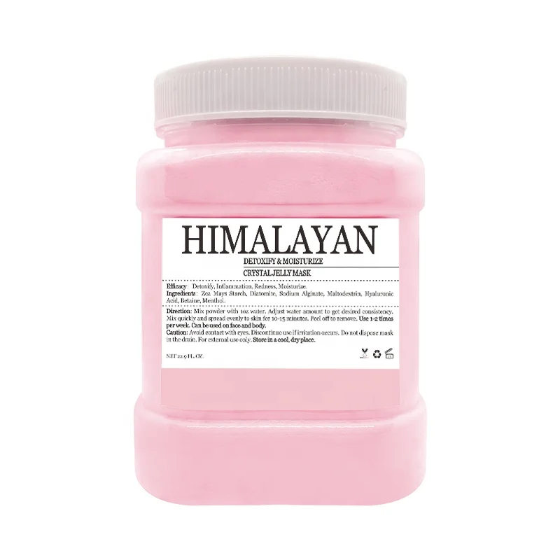

650g Organic Natural Himalayan Face Mask Powder Crystal Hydrojelly Facial Powder Jelly Mask Powder