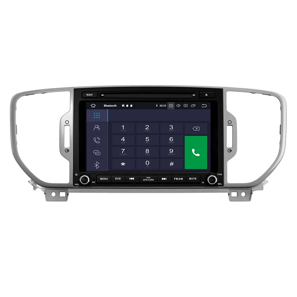 

Aotsr Android 10.0 2+16G Car Radio GPS Navigation for KIA SPORTAGE 2016+ Auto Stereo Head Unit Multimedia Player