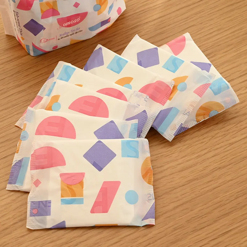 Ladies Zero Leakage Graphene Menstrual Pads 100 Cotton Biodegradable