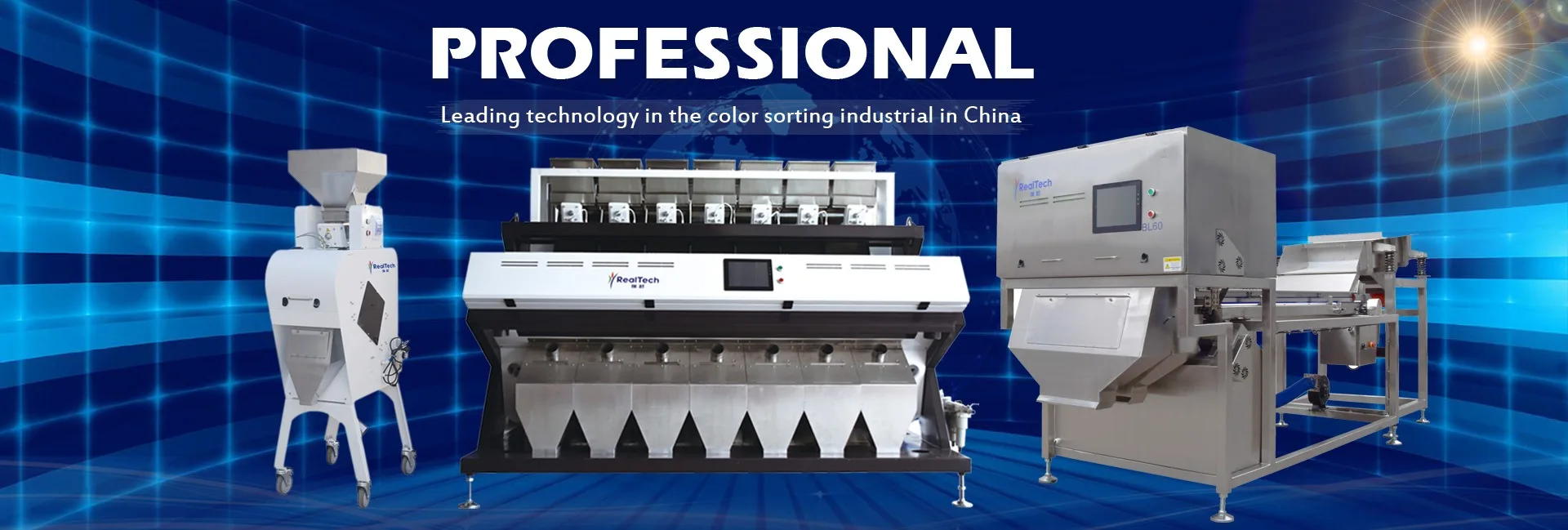 Anhui Realtech Machinery Company Limited - MINI Color Sorter Machine ...
