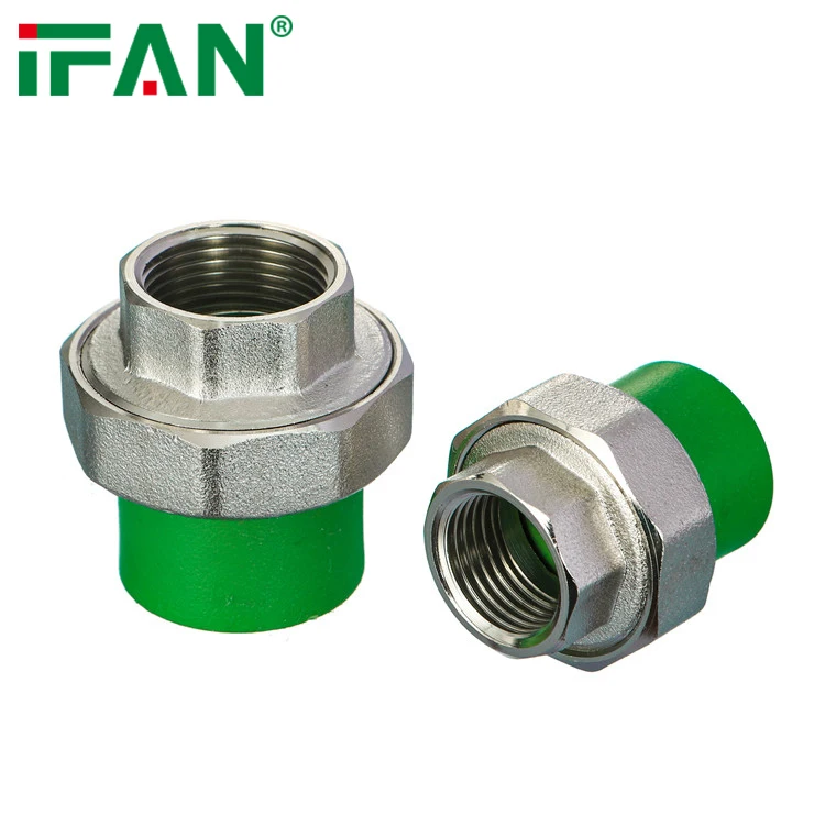 

IFAN ISO Certificate Pipe Fitting Corrosion Resistance Equal Pipe Fittings PPR Union