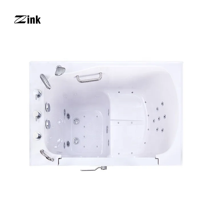 
Zink K201 Walk in Tub UPC CE Approved Wheelchair Accessible for Disabled and Elderly 