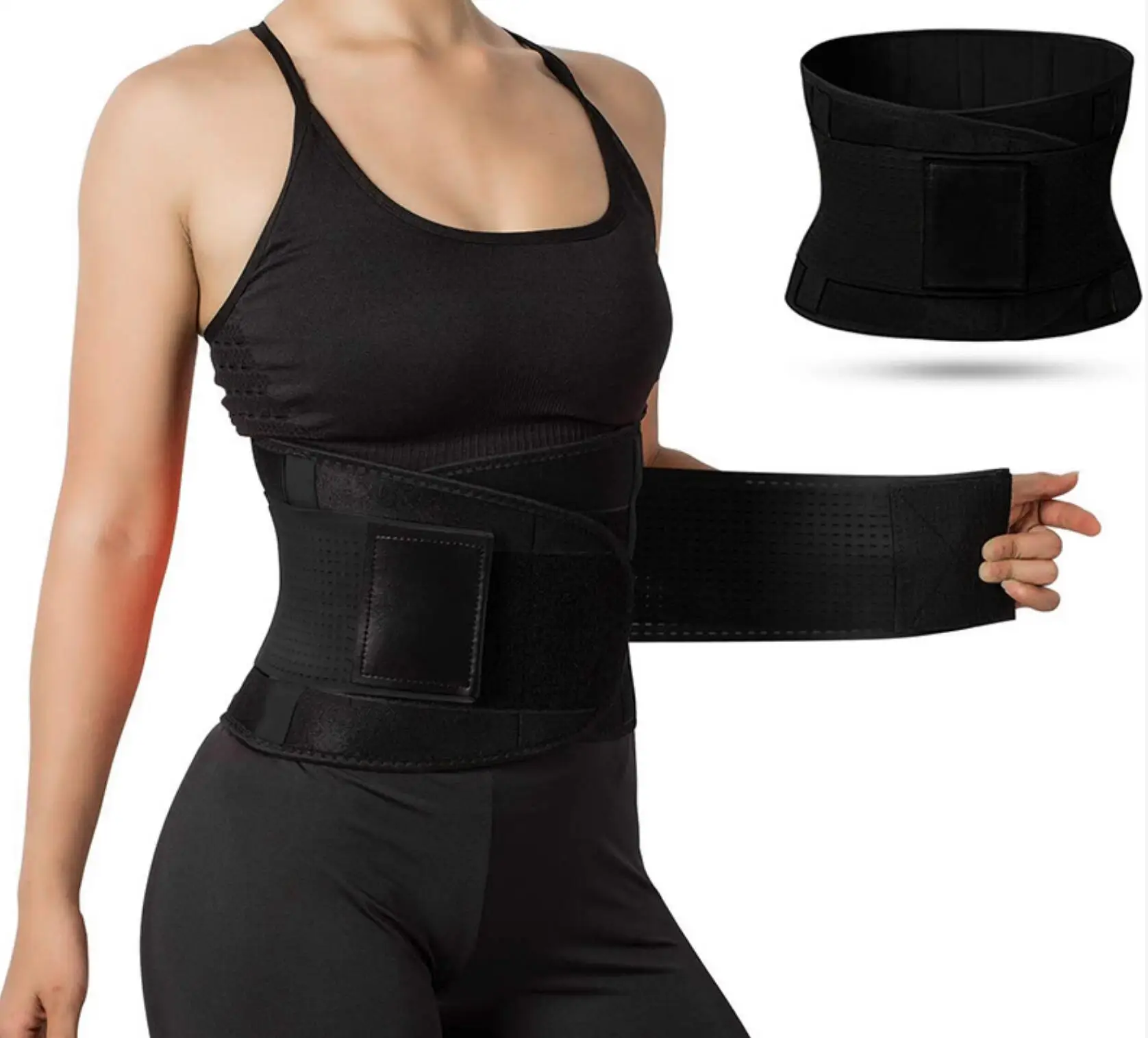 

Amazon Waist slimming Belt Lower Back Pain Relief Waist Support, Customized colors