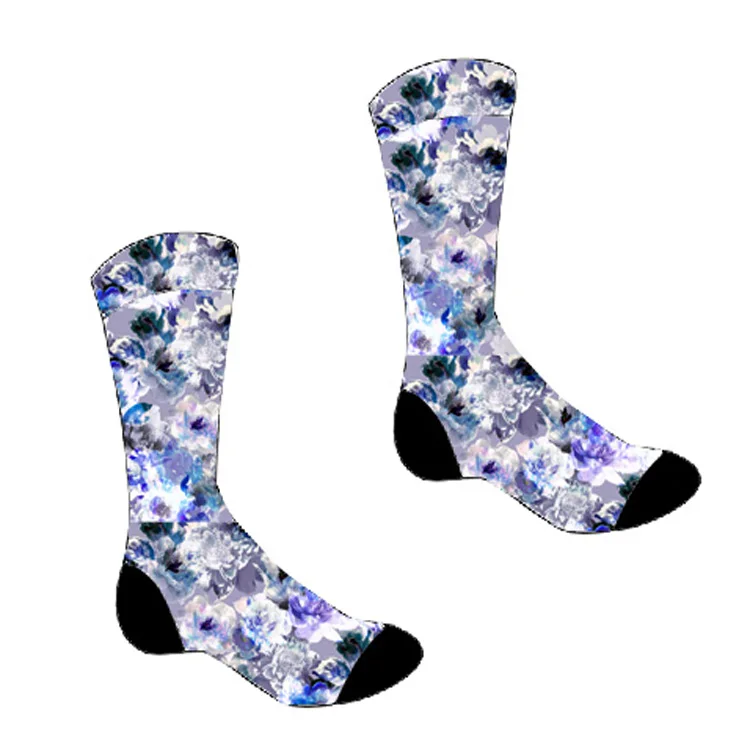 

High quality 3d custom sublimation socks