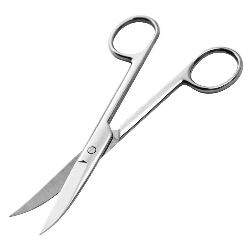 

Portable first aid kit small scissors cosmetic scissors 14cm household bandage Stainless steel gauze scissors