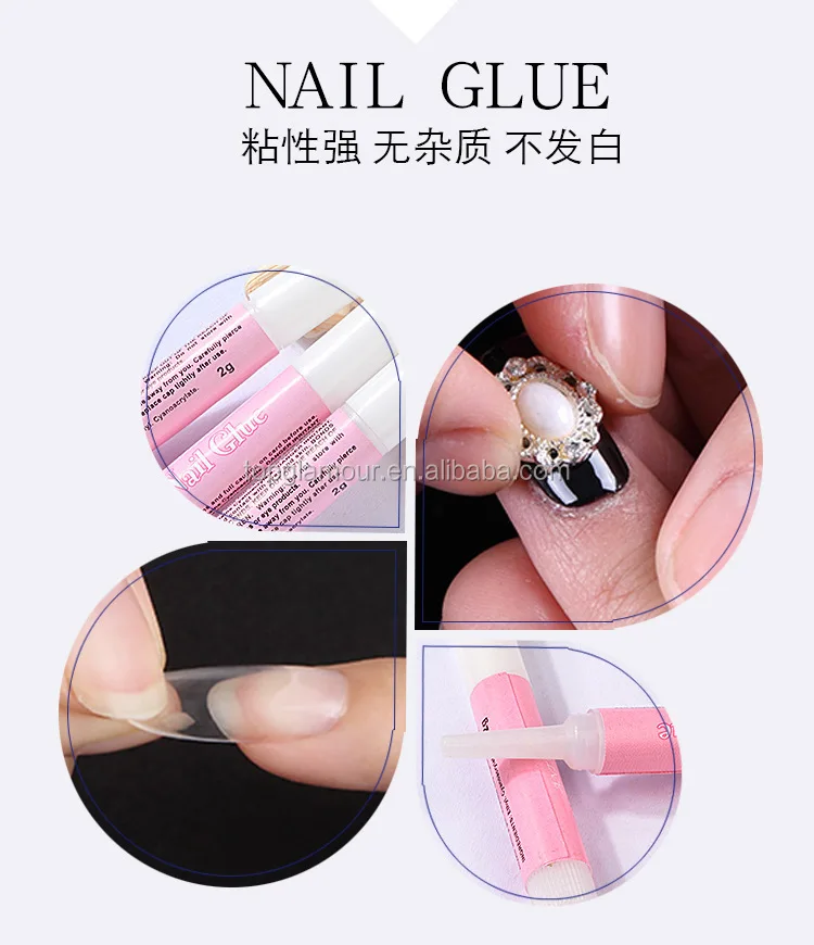 Wholesale Cheap Price Private Label Nontoxic Organic Cyanoacrylate Nail