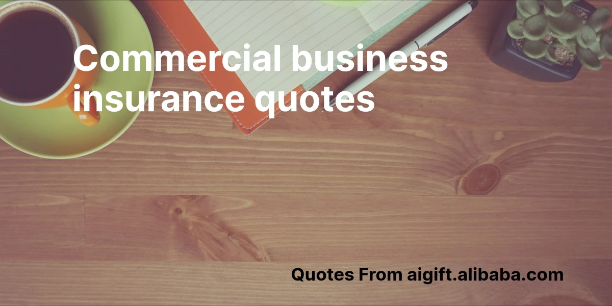 commercial business insurance quotes