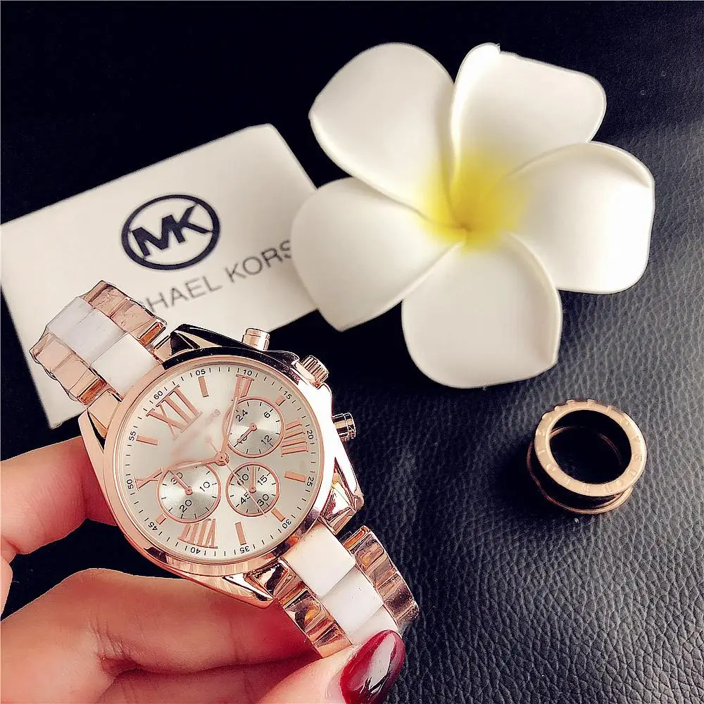 

EVAFASHION 2021 hot selling men brand watch stainless steel watches quartz wristwatch movement new original gold supplier, Rose gold