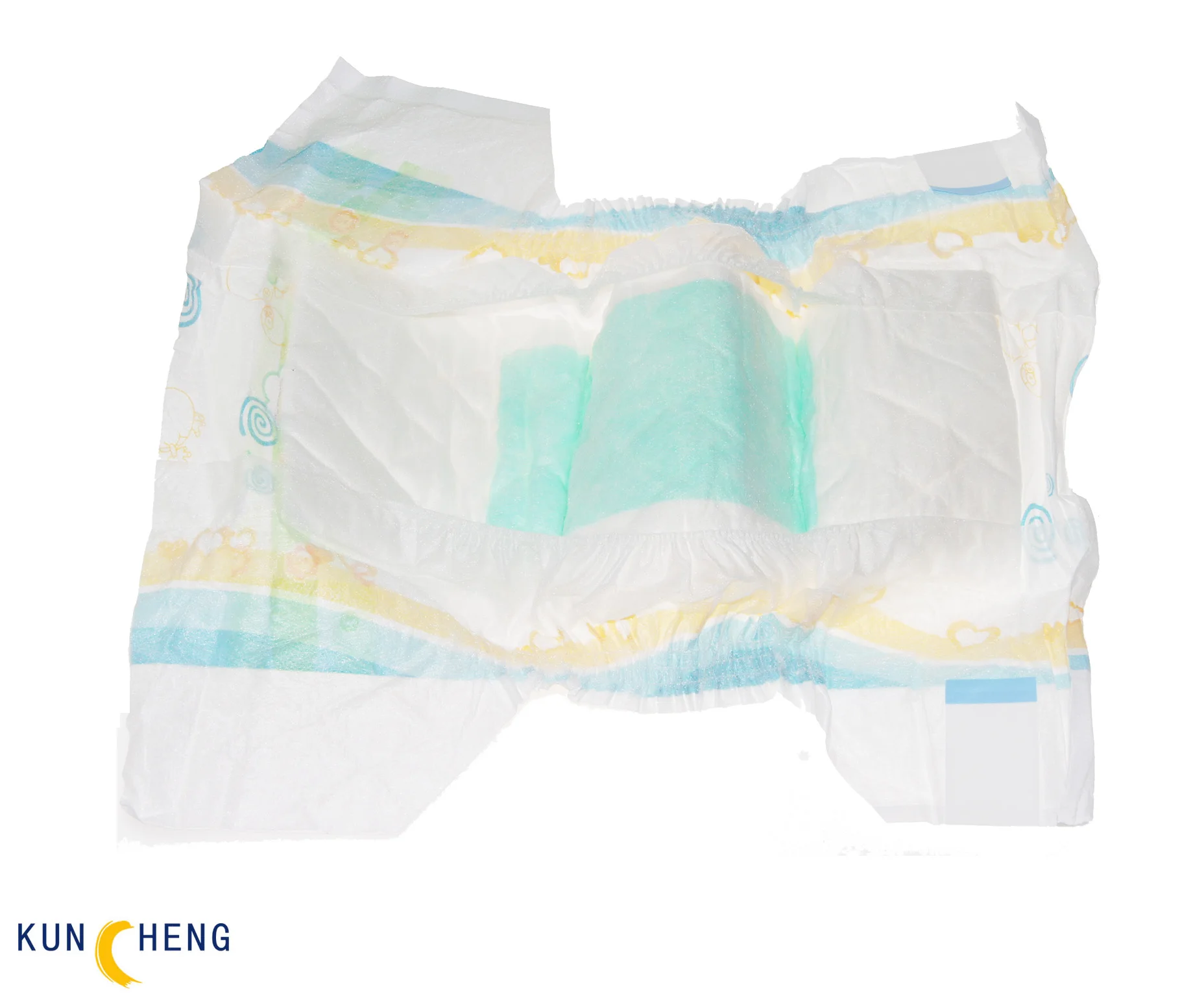 
baby diapers super thin soft touch adult diaper non woven breathable disposable high absorbability no leakage size s 23g/5g 