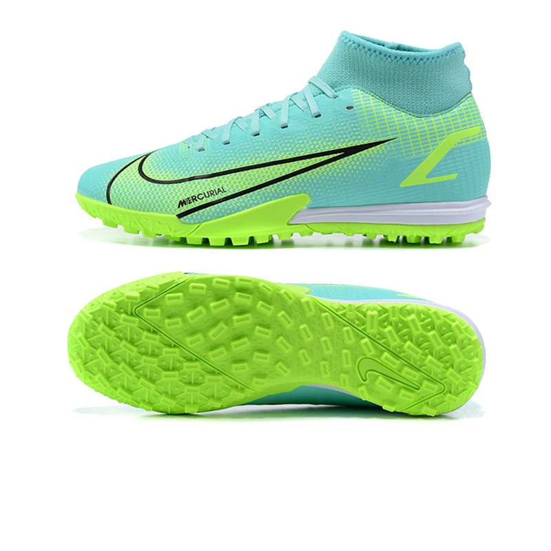 

High Tops Football shoes CR7 Mercurial Vapores XIV Dragonfly 14 Elite FG Cleats Outdoor XIV Academy TF Nike Soccer Shoes