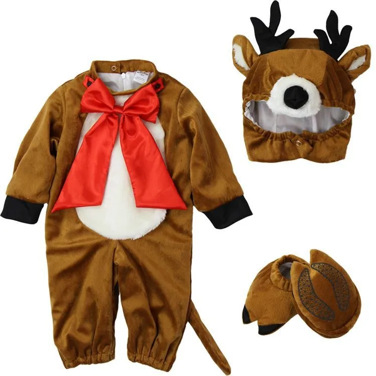 Christmas Costume Dinosaur Anime Cosplay Newborn Baby Animal Toddlers Clothing