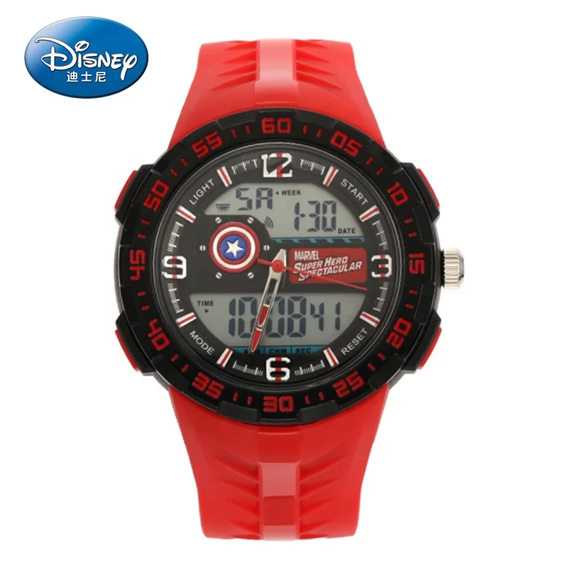 

Original Marvel Brand Big Size Digital Movt Stopwatch Wrist Watch for Teens