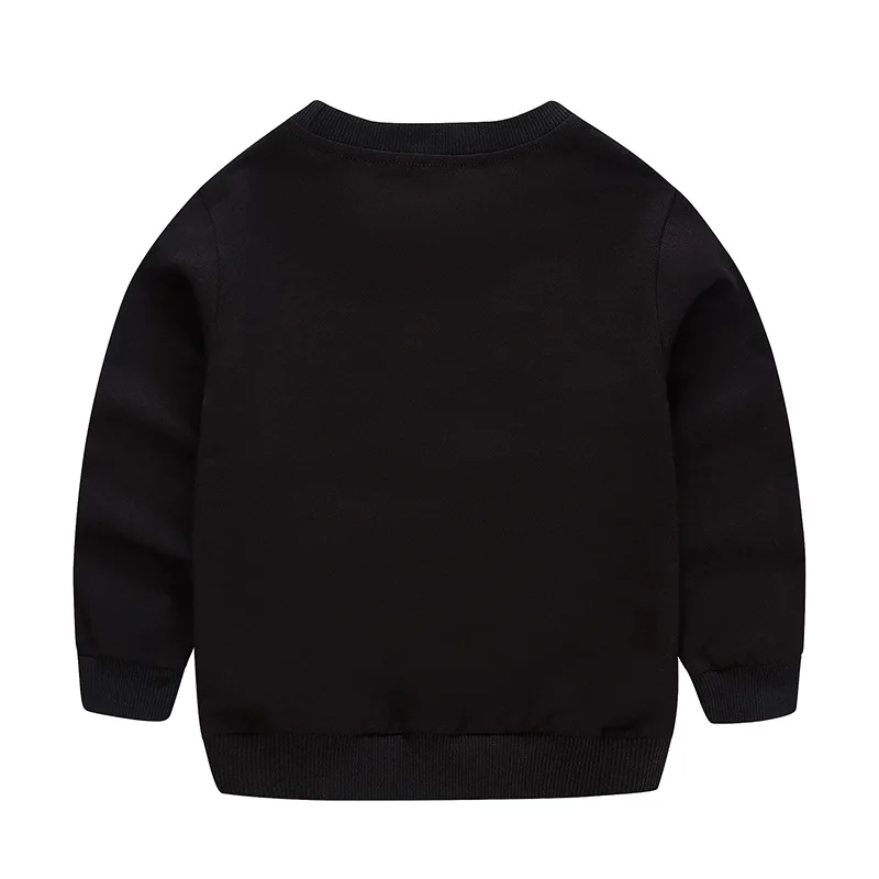 

Cartoon children's thick round neck sweater and small coat
