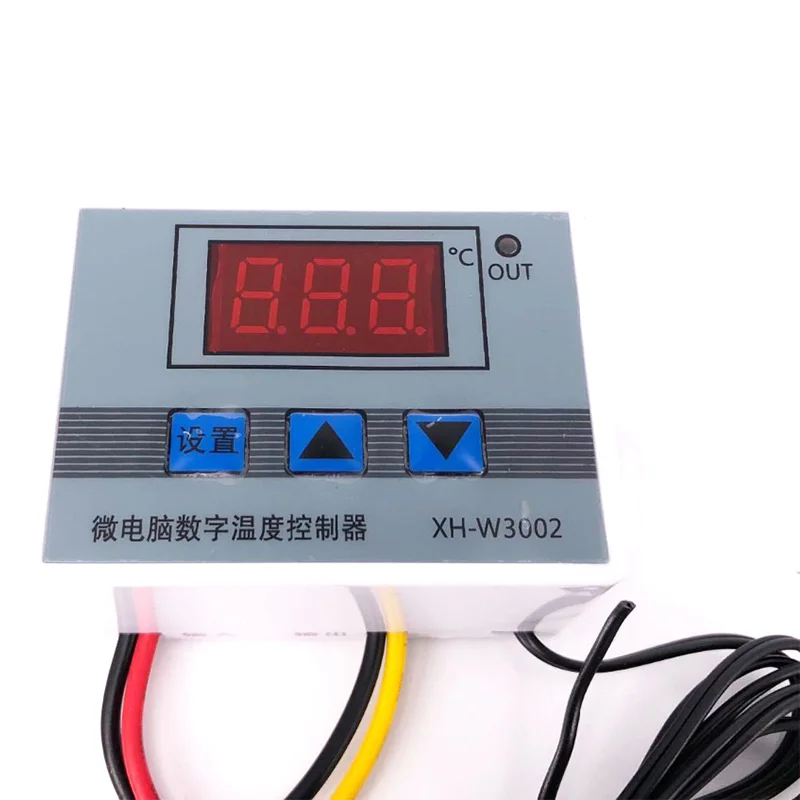 

Xh-W3002 Dc 12v 24v 220v Microcomputer Digital Led Temperature Controller Xhw3002