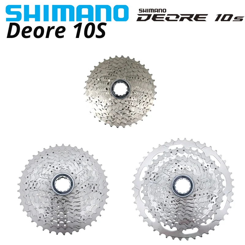 

Shimano Deore 10 Speed bike cassette M6000 M4100 HG50 HG500 CS-M4100 10S 10V SLX XT mtb Mountain bicycle freewheel 36T 42T 46T