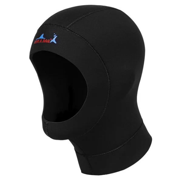 

3MM Neoprene Diving Hood with Surfing Snorkeling Swimming for Men and Women, Black