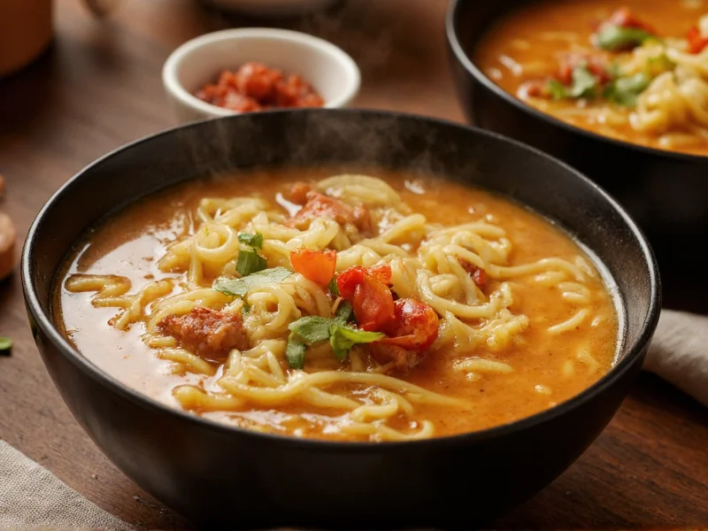 Soup and Noodles: History, Types, and Cultural Significance