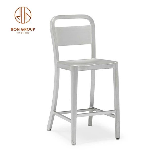 restaurant furniture supplier aluminum dining bar chair